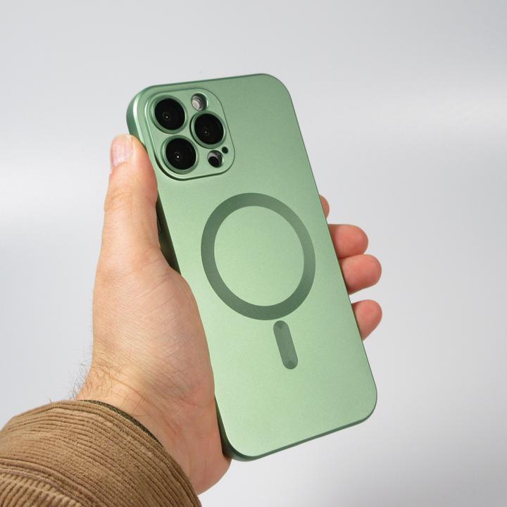 Image du produit PhoneLook Coque Gel souple avec vitre de protection caméra MagSafe (Apple iPhone 15 Pro Max)