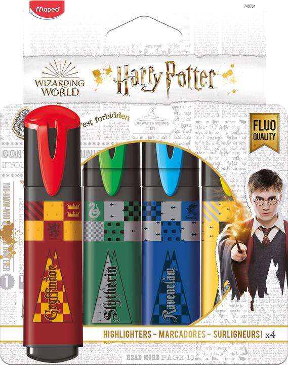 Produktbild Maped Harry Potter (Mehrfarbig, 5 mm, 4 x)