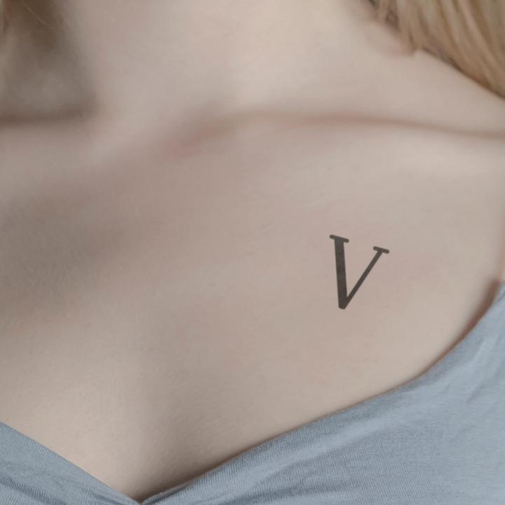Image du produit minink Tatouage temporaire - Grand V