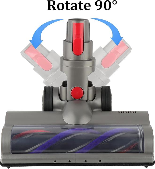 Produktbild Plutoos Ersatz Direktantrieb Reinigen Kopf Turbine Bürste Boden Zubehör für Dyson V7, V8, V10, V11, V15 Stau