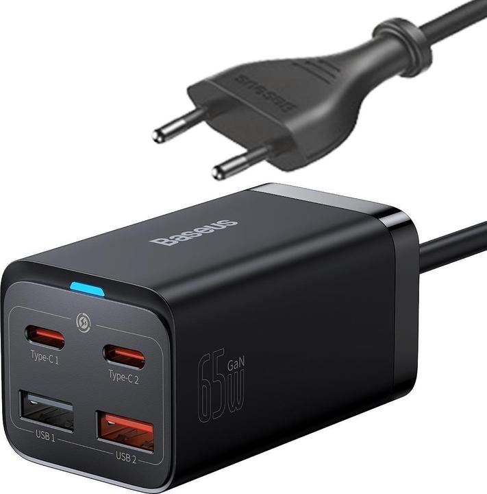 Actual product image Baseus Quick Charger GaN3 Pro (65 W)