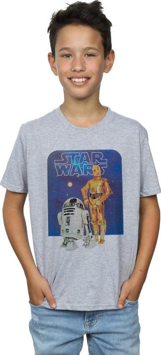 Produktbild Star Wars R2D2 And C3PO TShirt Jungen (128)