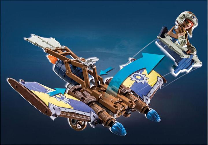 Actual product image Playmobil Novelmore - Dario's Flying Glider (71211, Playmobil Novelmore)