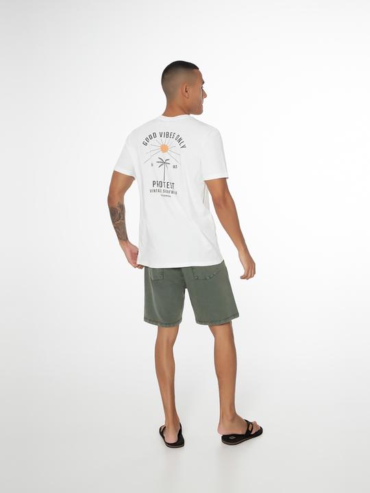 Image du produit Protest T-shirt homme PRTHANNUS Seashelloffre blanche XXL (XXL)
