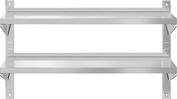 Actual product image VidaXL Wall shelf with 2 shelves Noble (100 x 40 x 60 cm)