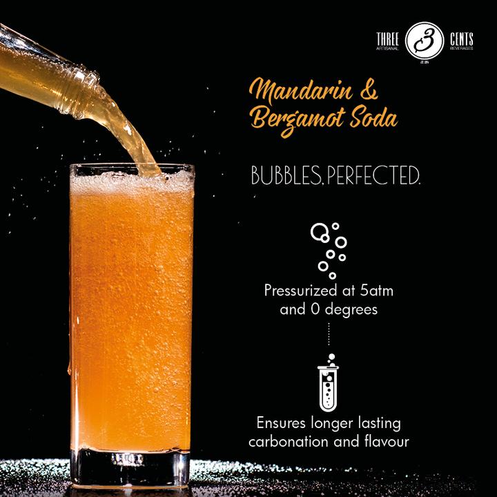 Image du produit Three Cents Soda mandarine & bergamote (24 x 20 cl)