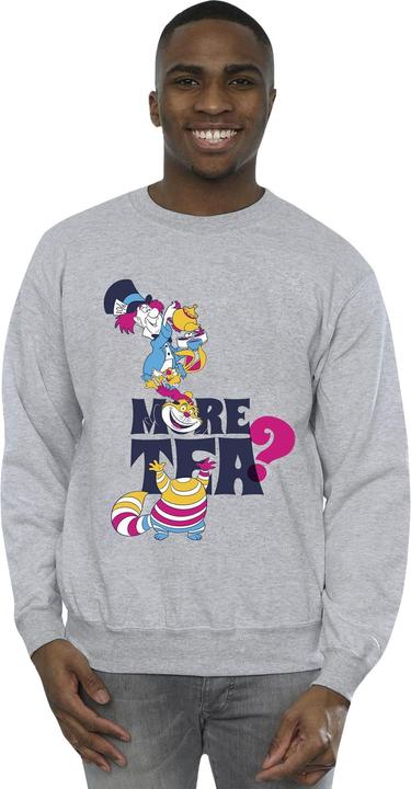 Actual product image Disney Mens Alice In Wonderland More Tea Sweatshirt (XL)