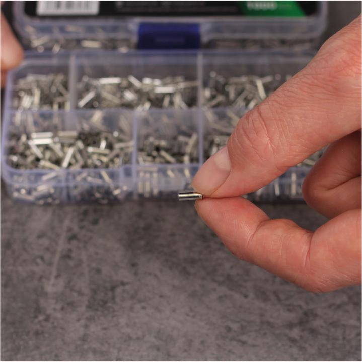 Actual product image Quadrios 22C485 Wire end ferrule range Uninsulated 1000 pcs.