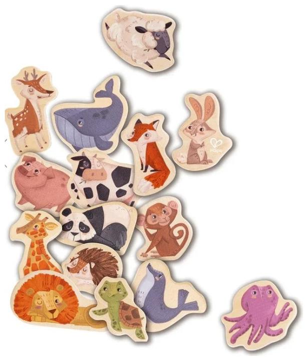 Actual product image Hape Magnetic Animals