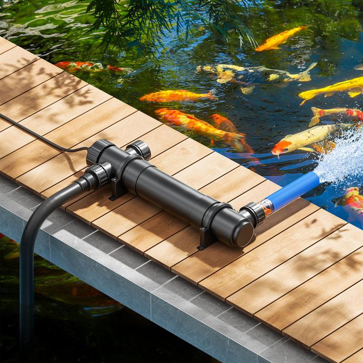 Produktbild SunSun UV-C 4500 l/h 36 W Teichklärer Vorklärgerät Wasserklärer Lichtfilter