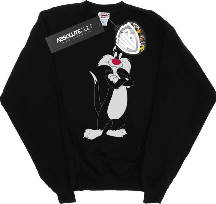 Produktbild Looney Tunes Sylvester Crossed Arms Sweatshirt Mädchen (152, 158)