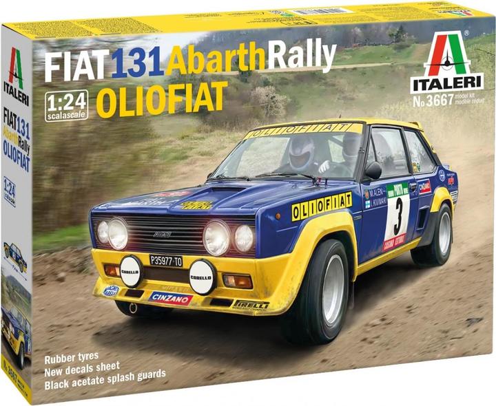 1:24 Fiat 131 Abarth Rally OLIO FIAT