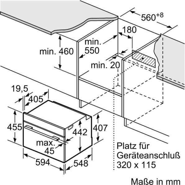 Actual product image Bosch Hausgeräte CMG636BS1