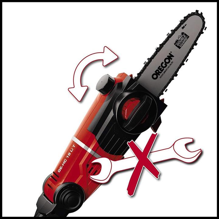 Actual product image Einhell GE-HC18Li T Solo Power X Change (Cordless hedgecutters)
