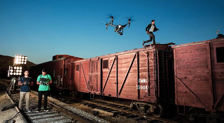 Actual product image DJI Inspire 2 (27 min, 3440 g)