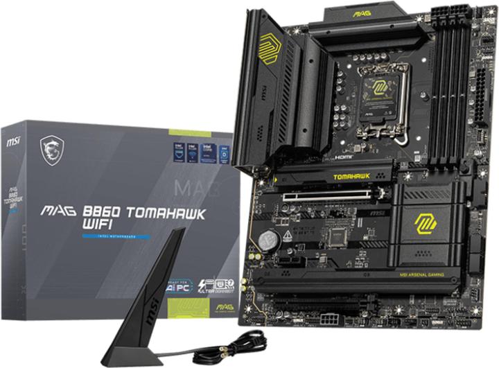 Productafbeelding MSI MAG B860 TOMAHAWK WIFI (LGA 1851, Intel B860, ATX)