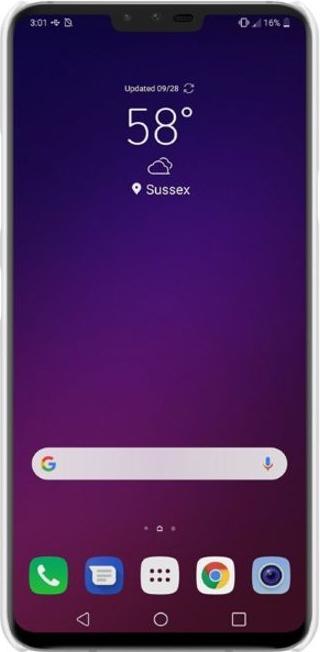 Actual product image Nillkin Super Frosted Shield Series (LG V40 ThinQ)