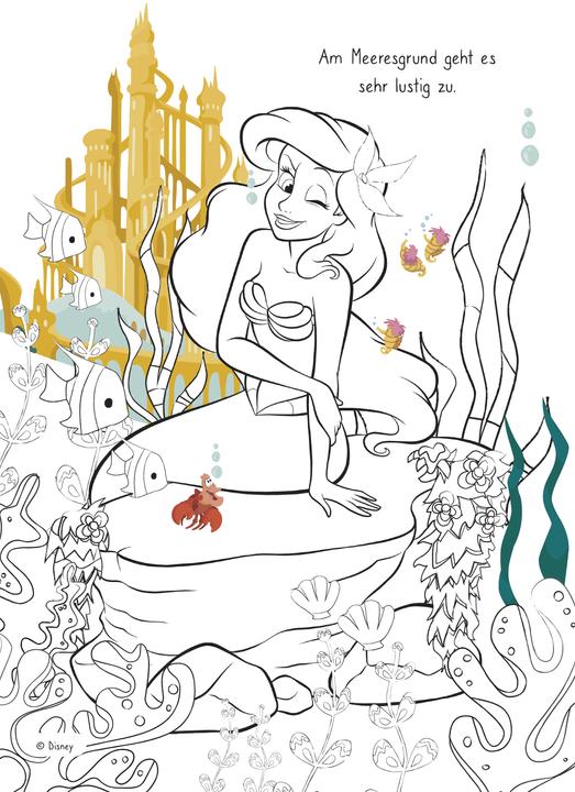 Image du produit Panini Bloc de coloriage magique Princesse Disney