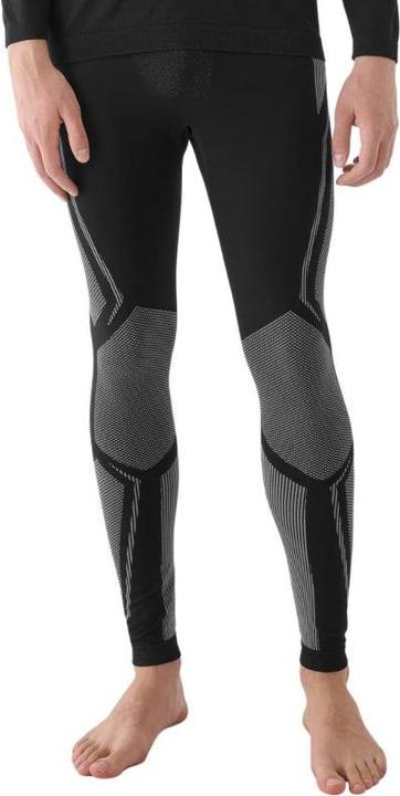 4F Legginsy termoaktywne męskie M166 głęboka czerń 4FWAW24USEAM166 20S S/M (S/M)