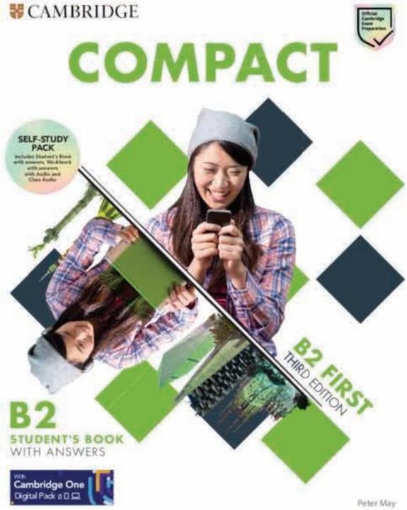 Immagine prodotto Compact First. Self-Study Pack (Student's Book with answers and Workbook with answers with Audi (Inglese, Tedesco, 2021)