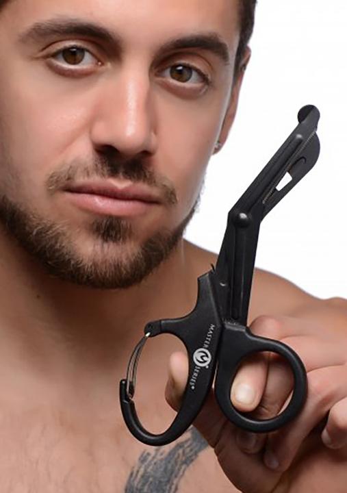 Immagine prodotto Master Series MS Snip Heavy Duty Bondage Scissors con clip