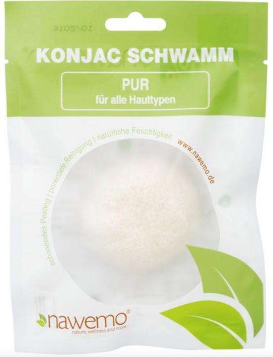 Actual product image Nawemo Konjac Sponge PUR FACE
