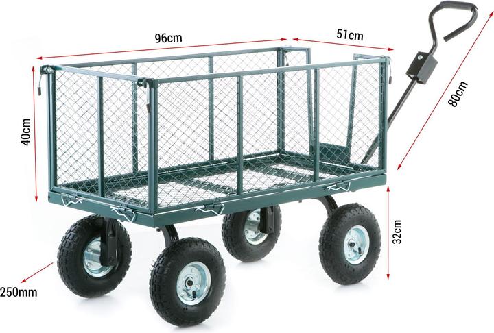 Produktbild Grafner Gartenwagen Transportwagen 550 kg GW10740