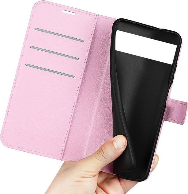 Actual product image MU Classic Litchi Leather Bookcover Series (Google Pixel 7 Pro)