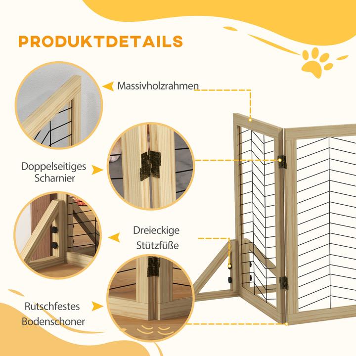 Actual product image PawHut Hundetürgitter