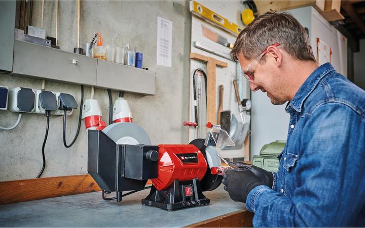 Actual product image Einhell Wet-dry grinder TC-WD 200/150 (Wet sander, Dry grinder, 250 W)