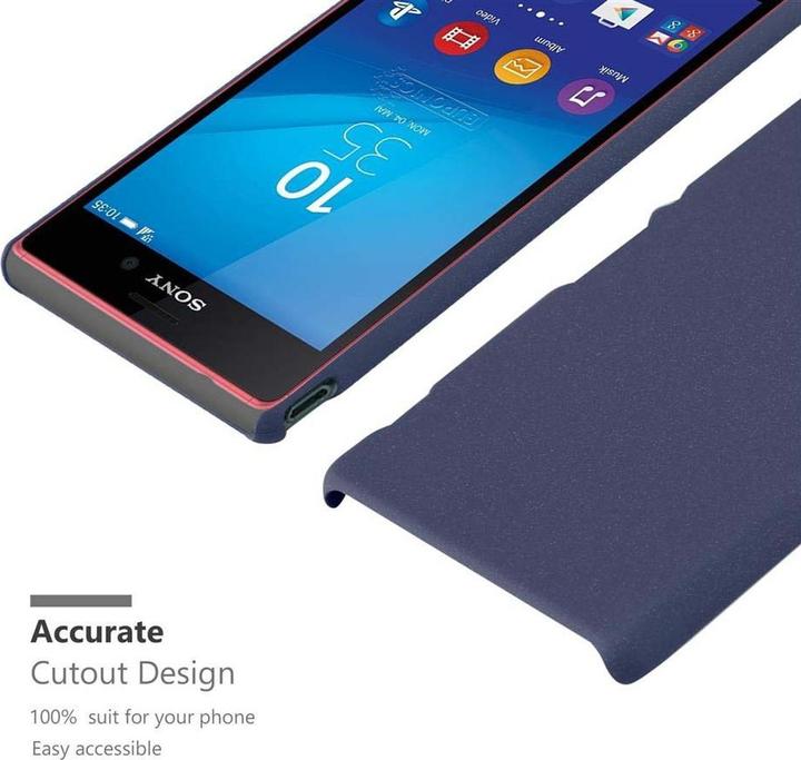 Productafbeelding Cadorabo Harde kaft Frosty Cover (Xperia M4 Aqua)