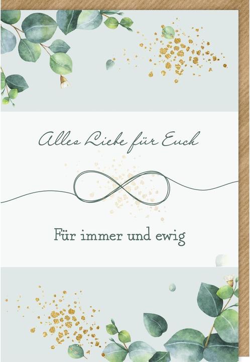 Actual product image Braun + Company Wedding card PK 299 (1 pcs.)