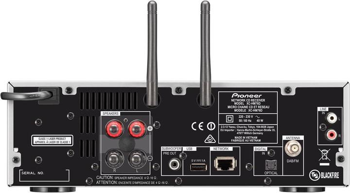 Image du produit Pioneer X-Hm76d (WiFi, 2x 50 W)
