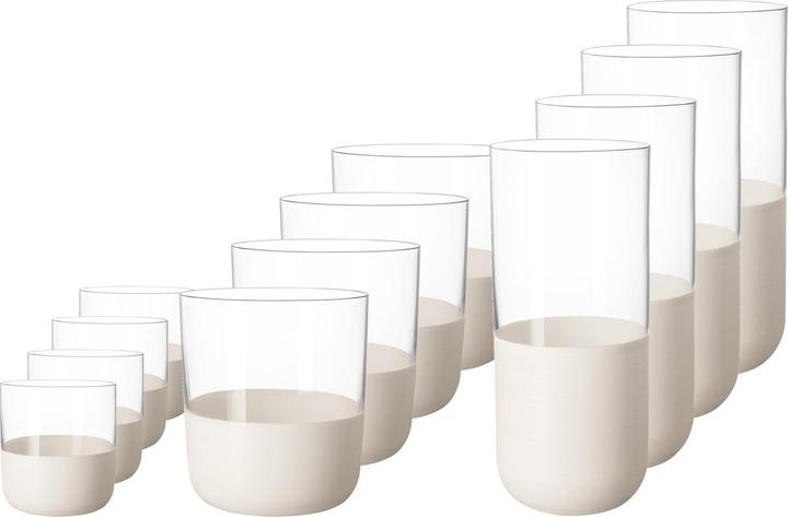 Villeroy & Boch Manufacture Rock (3 dl, 12 x, Schnapsgläser + Shotgläser)