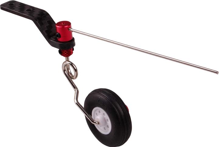 Immagine prodotto Kuza Carrello di atterraggio posteriore 40-70E Carbon V2 con ruota da 32 mm circa sterzante