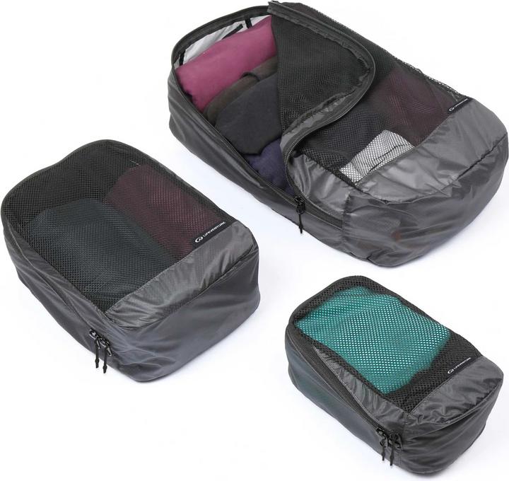Actual product image Lifeventure Ultralight Packing Cubes (3-Pack S,M,L)