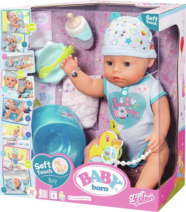 Image du produit Zapf Creation Bébé né Soft Touch Boy