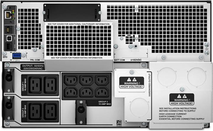Immagine prodotto APC Usv Surtsrt10krmxli, 10000w (10000 VA, 10000 W, Doppio convertitore online UPS)