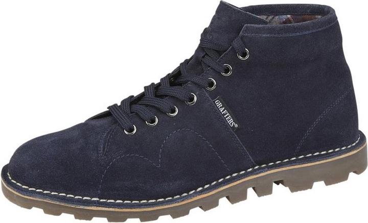 Grafters Schnürstiefel Heritage Wildleder