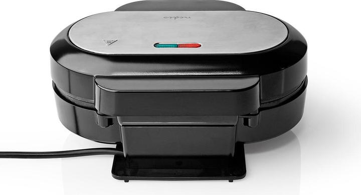 Produktbild Nedis Hamburger Macher | 1000 W | 10.5 cm | Automatischer Temperaturkontrolle | Kunststoff / Metall