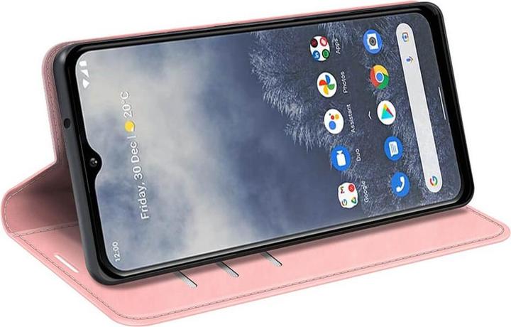 Actual product image Cover-Discount Nokia G60 - Stand Flip Case Cover pink (Nokia G60)