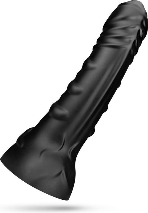 Actual product image Buttr Black Hawk Curved Anal Dildo