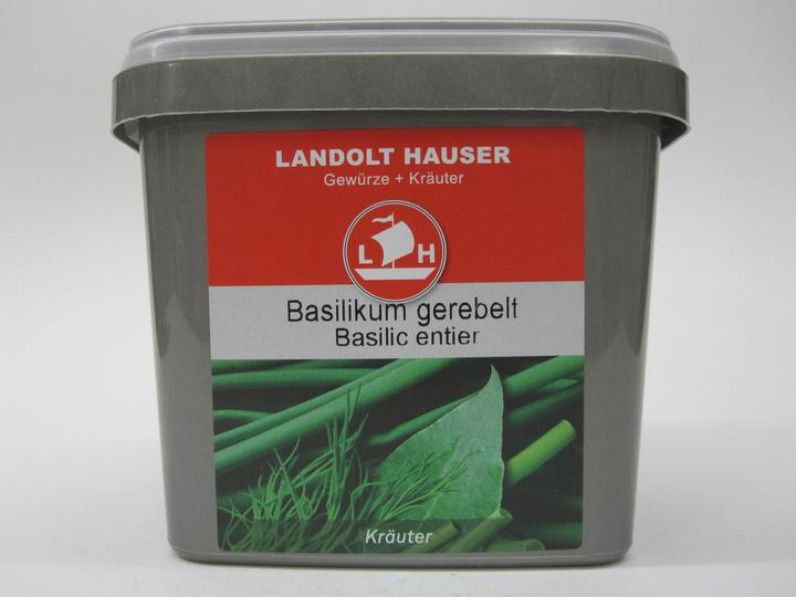 Image du produit Landolt Hauser Basilic entier en feuilles dans la LH Box (150 g)