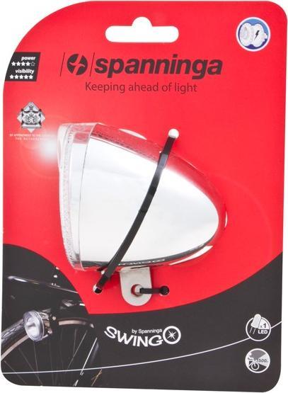 Actual product image Spanninga Unisex Adult Galeo XB Piles Front Basket, Black-Black, 44 Litre (50 lm)