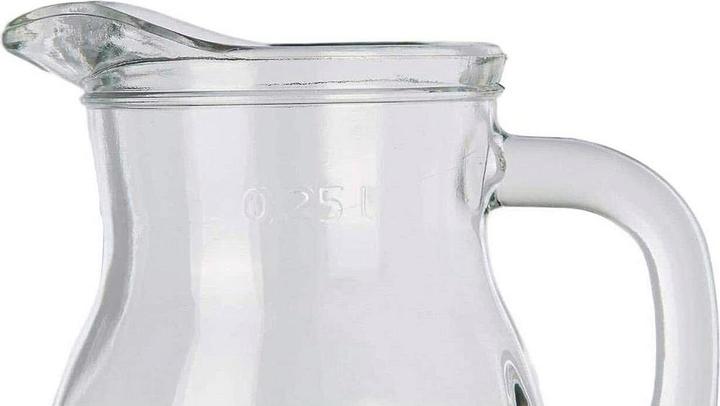 Immagine prodotto Bormioli Rocco Caraffa in vetro Rocco Bormioli Bistrot 0,25 ltr Ø9x11,5 cm in vetro,1 pezzo (0.25 l)