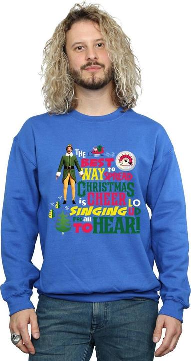 Immagine prodotto Elf Christmas Cheer Felpa Uomo (L)