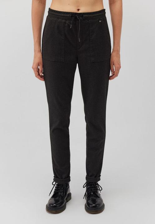 Schwarz, Black Melange Checked