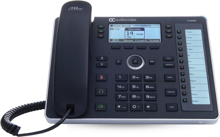Produktbild Audiocodes Tischtelefon 440HD Skype for Business