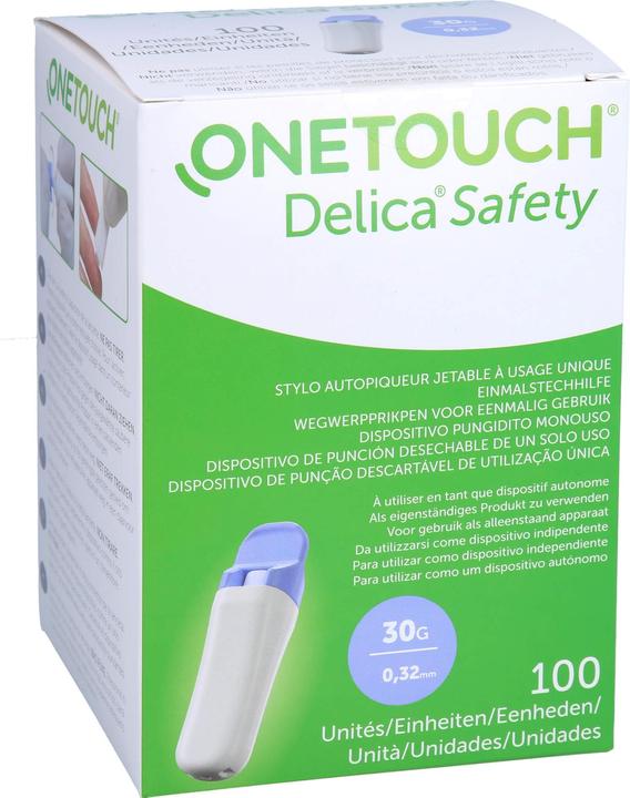 Produktbild OneTouch One Touch Delica Safe 30g, 100 St LAN (Stechhilfe)