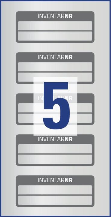 Produktbild Avery Inventar-Etiketten Aluminium-Folie